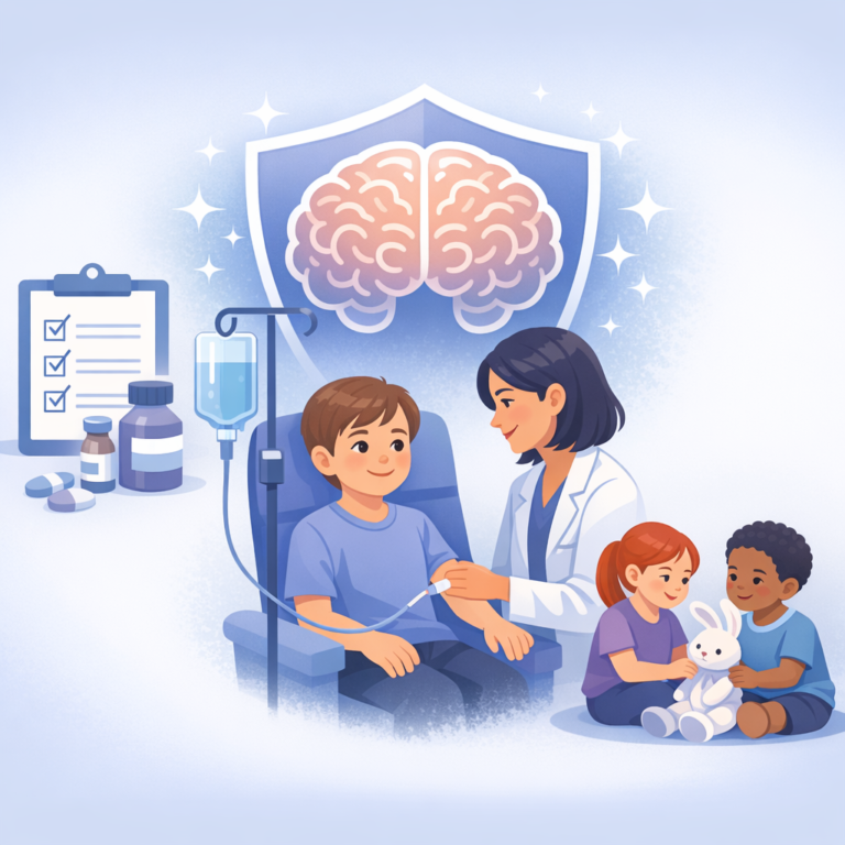 IVIG May Reduce Seizures In Some Children – illustration
