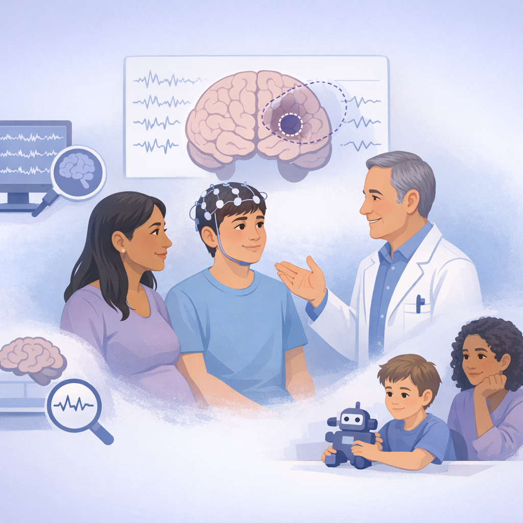 EEG Findings Can Guide Epilepsy Surgery Talks By Age – illustration