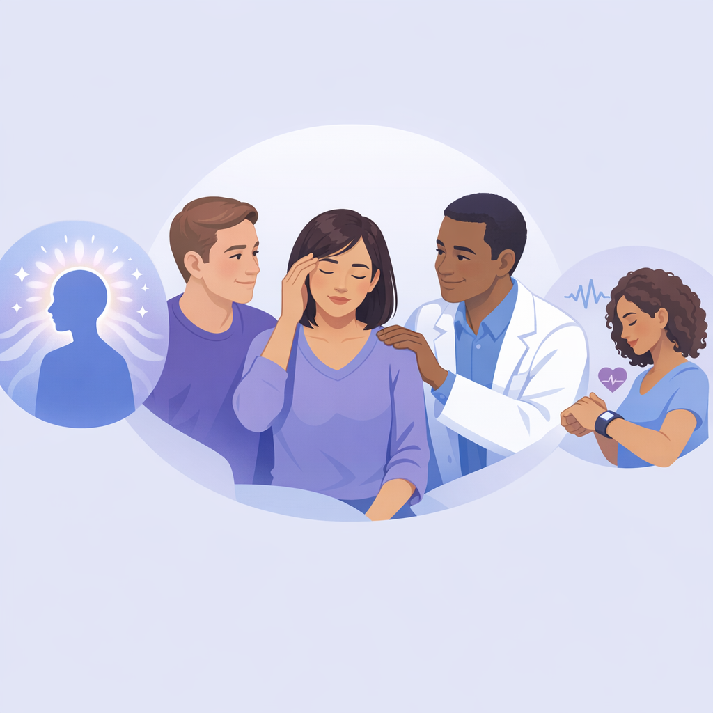 Review Finds Possible Early Warning Signs Before Seizures – illustration