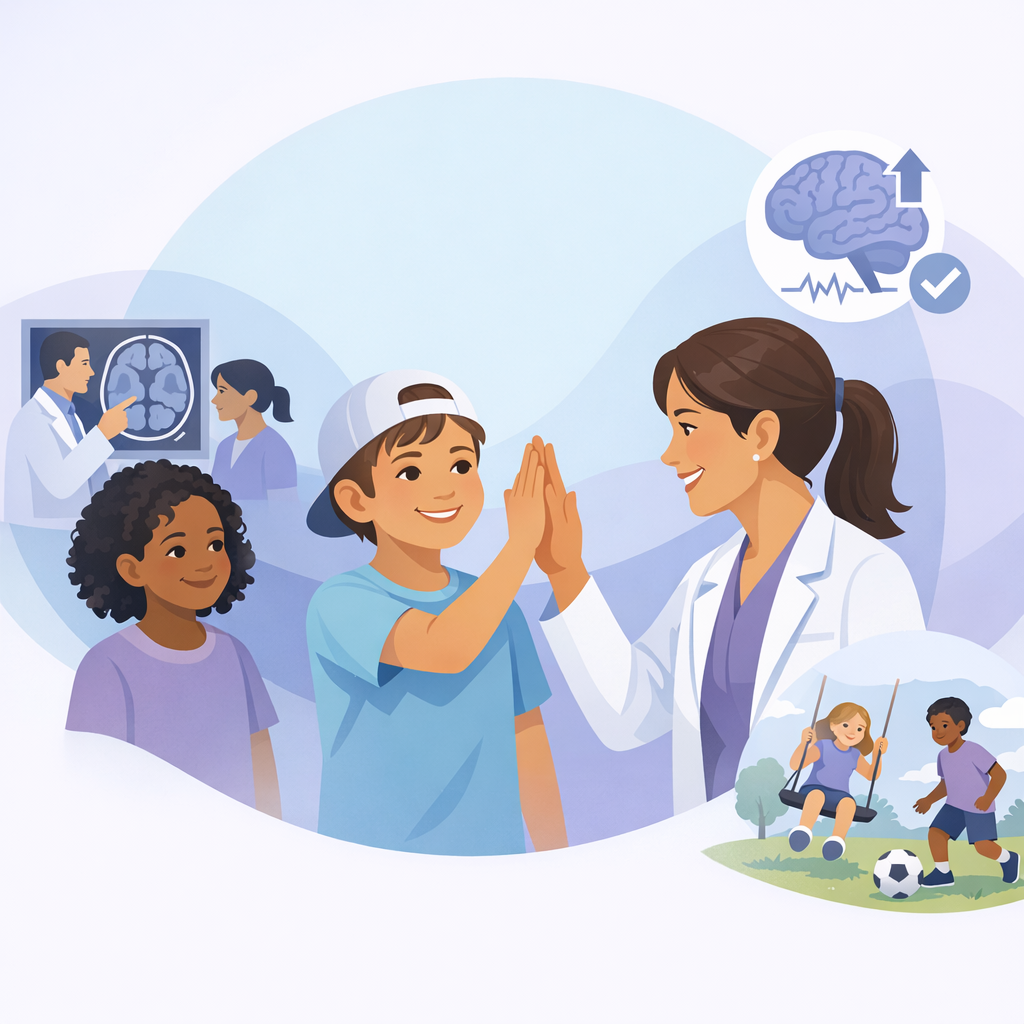 Many Children With FCD Epilepsy Do Well After Surgery – illustration