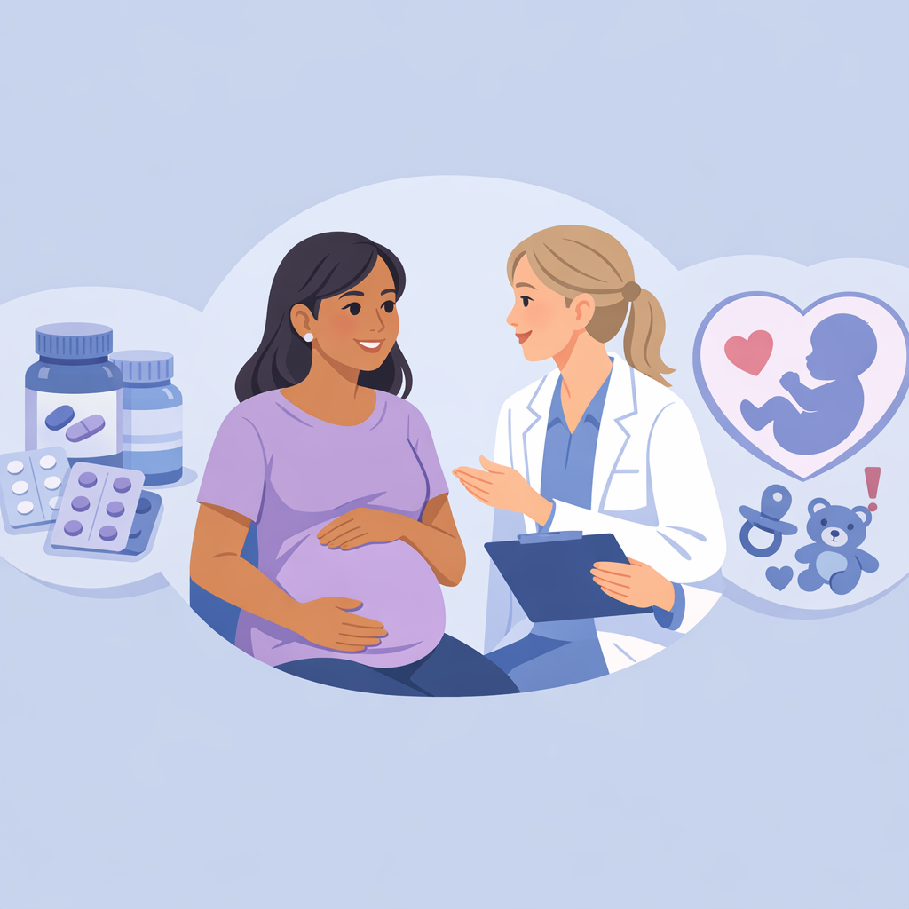 Some Seizure Medicine Combinations May Raise Birth Defect Risk – illustration