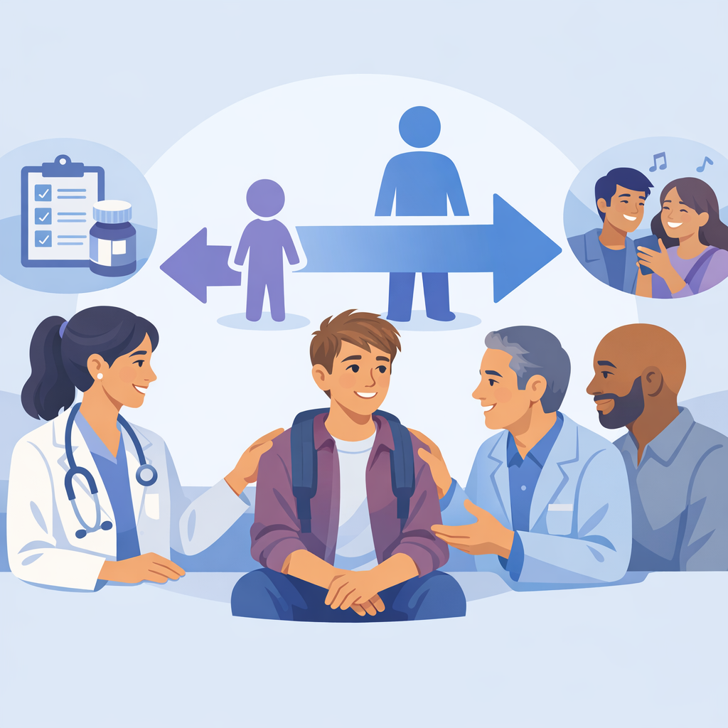 Helping Teens With Epilepsy Move To Adult Care – illustration