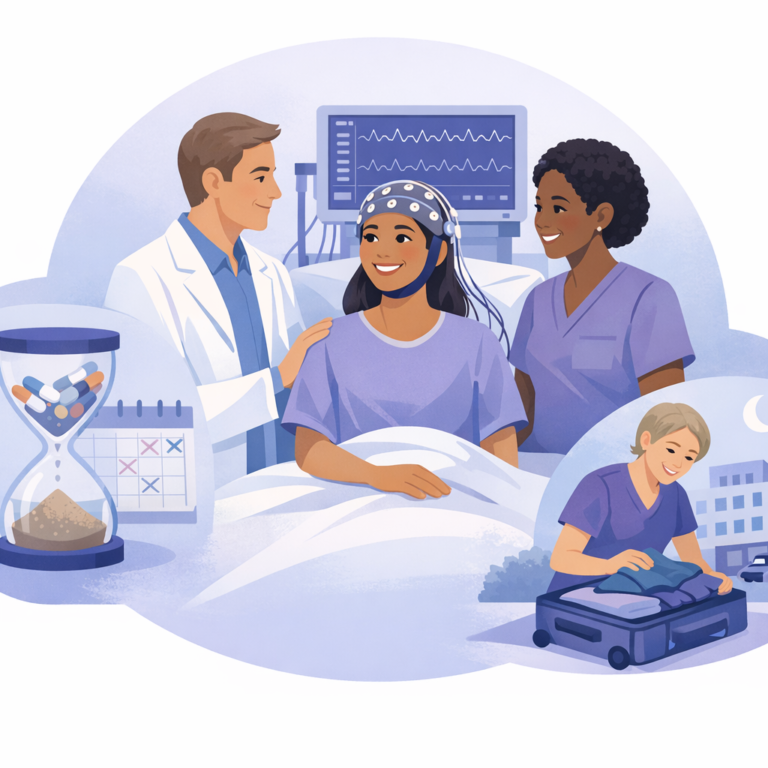 Faster Seizure Medicine Reduction May Shorten Hospital Stays – illustration