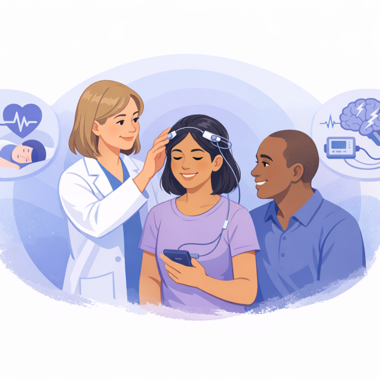 Brain Stimulation Linked To Lower Sudden Death Risk In Epilepsy – illustration