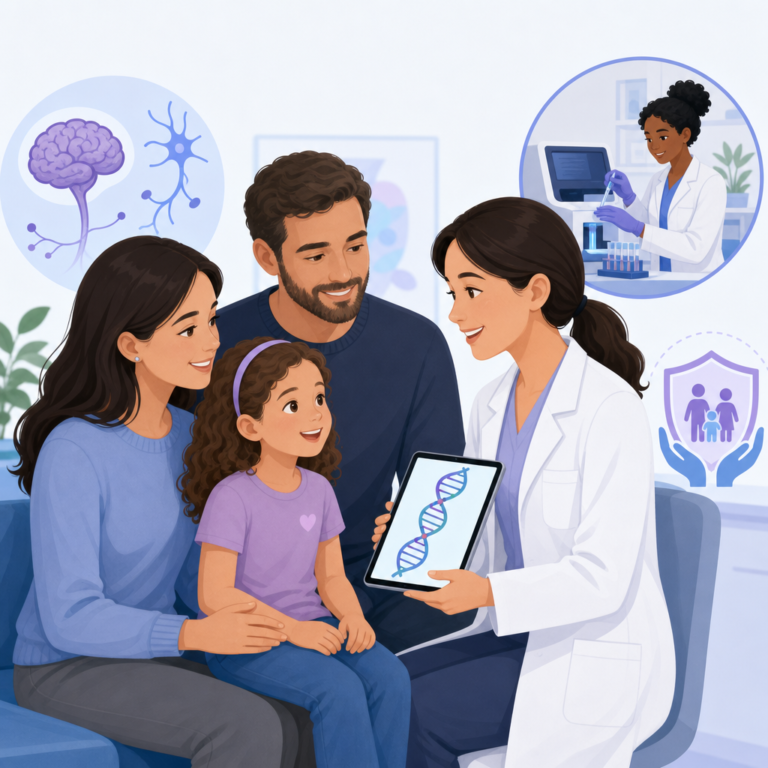 Genetic Testing Found Causes In Many Children With Epilepsy – illustration