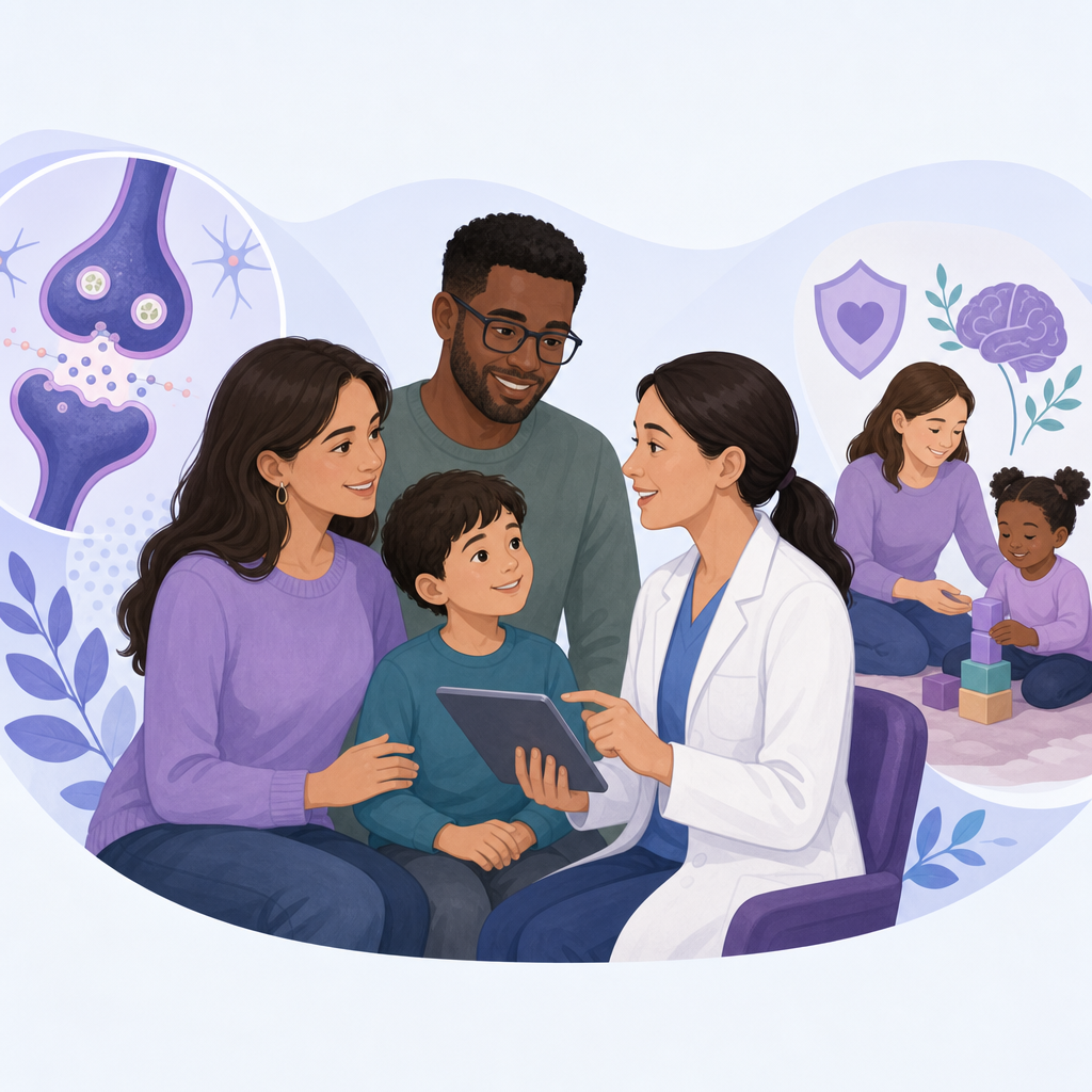 SLC6A1 Disorder Review Covers Symptoms And New Treatments – illustration