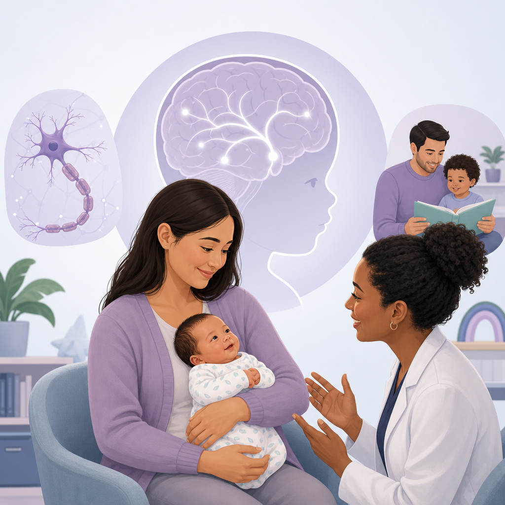 Early Seizures May Affect Brain Wiring In Newborns – illustration