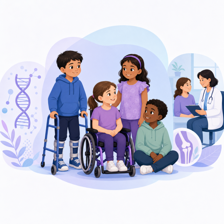 Rare ASAH1 Disorder Causes Seizures Weakness And Joint Problems – illustration