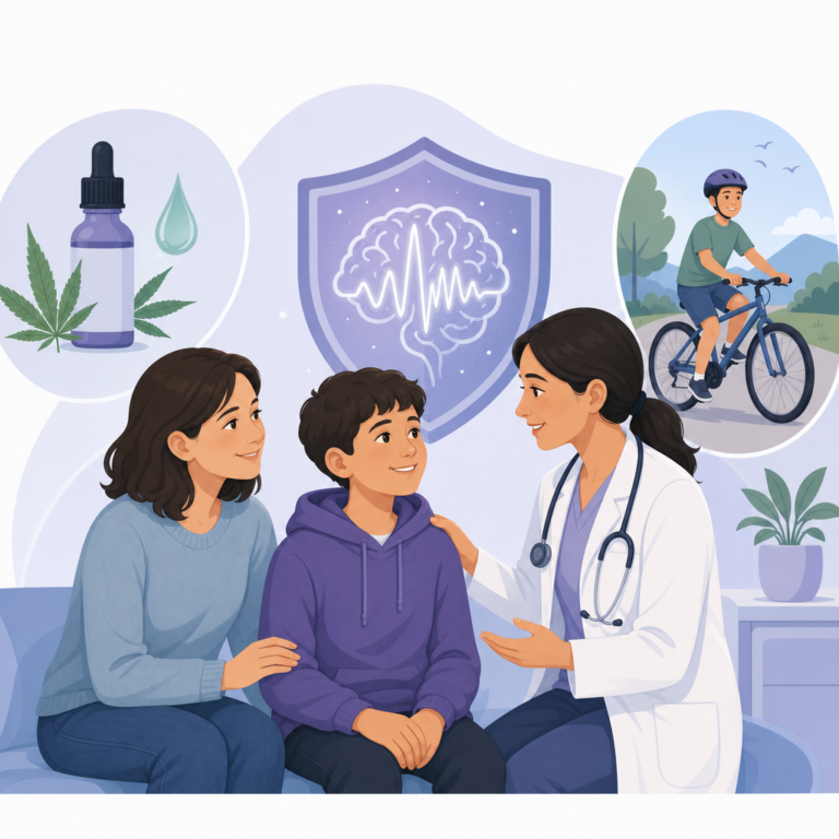 CBD Added To Treatment May Lower Hard-To-Control Seizures – illustration