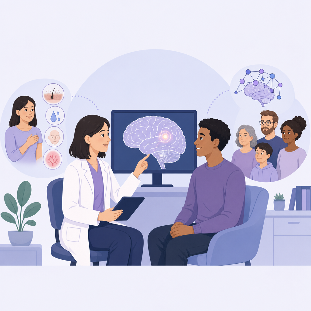 Skin Changes During Seizures May Help Find Seizure Source – illustration