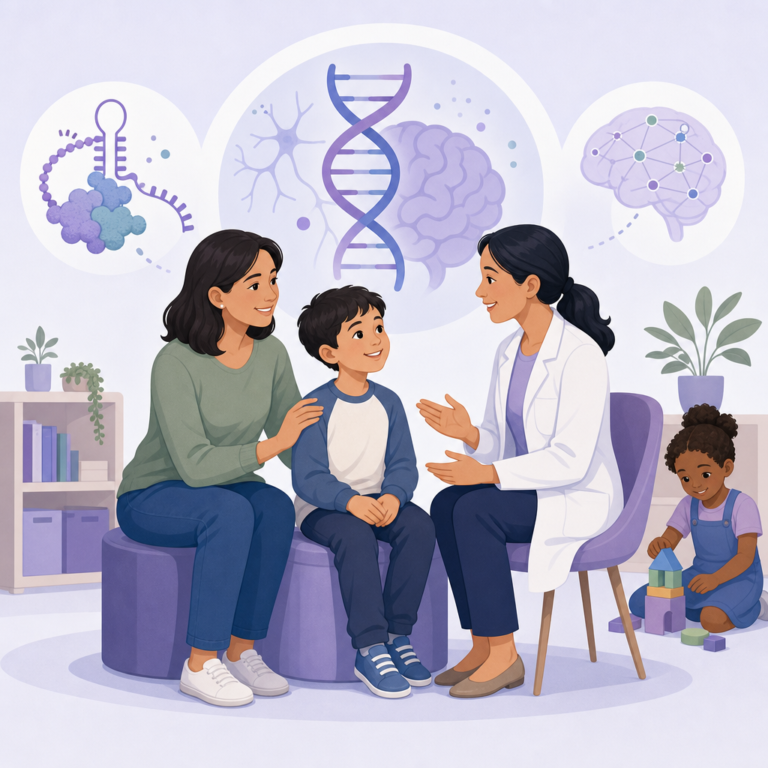 RNU2-2 Changes Linked To Childhood Movement Problems – illustration