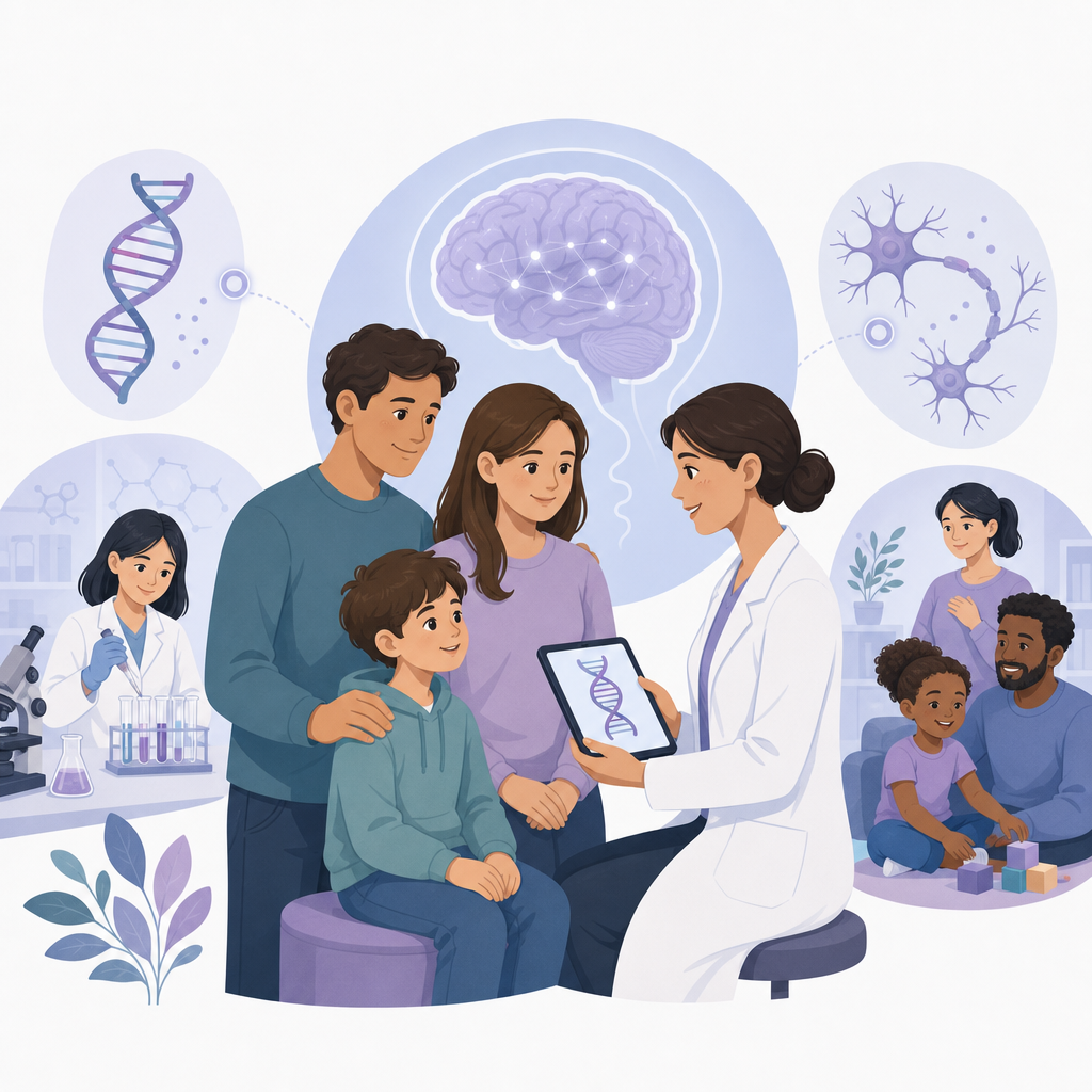How Gene Changes Affect SSADH Deficiency Symptoms – illustration