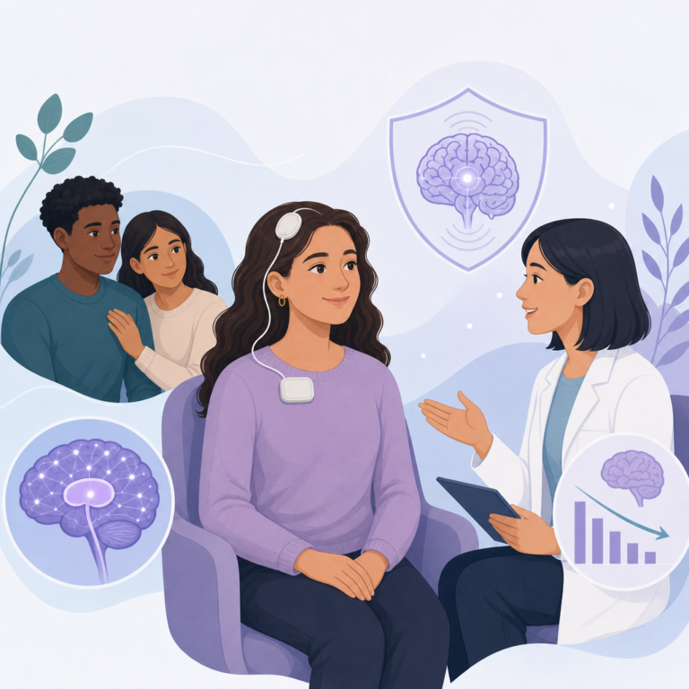 Brain Stimulation Reduced Seizures In Hard-To-Treat Generalized Epilepsy – illustration