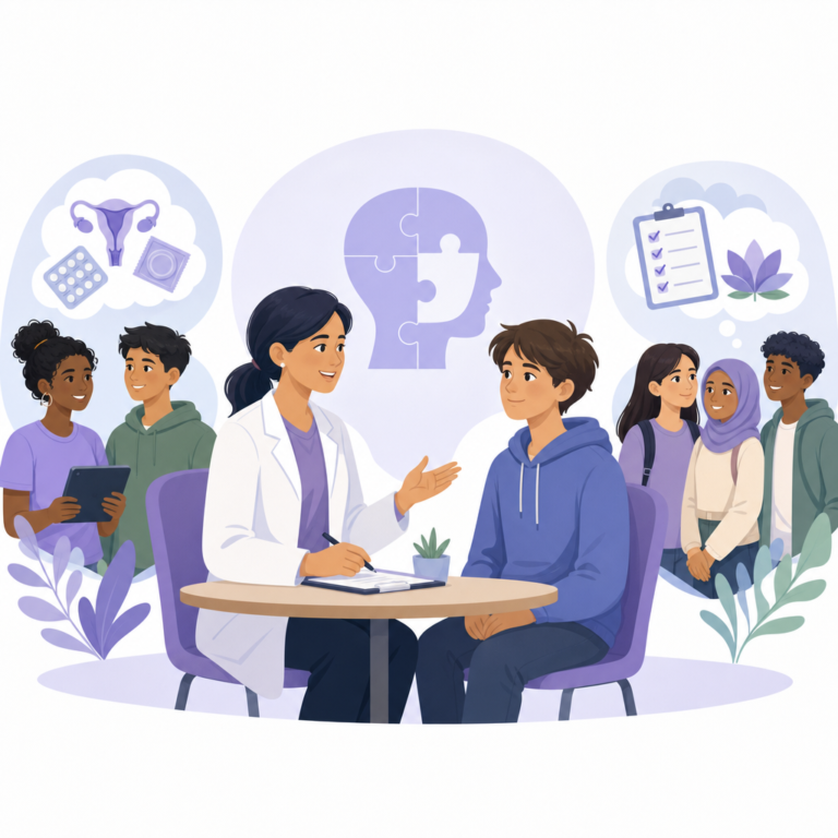 Care Gaps Found In Reproductive And Mental Health Support – illustration