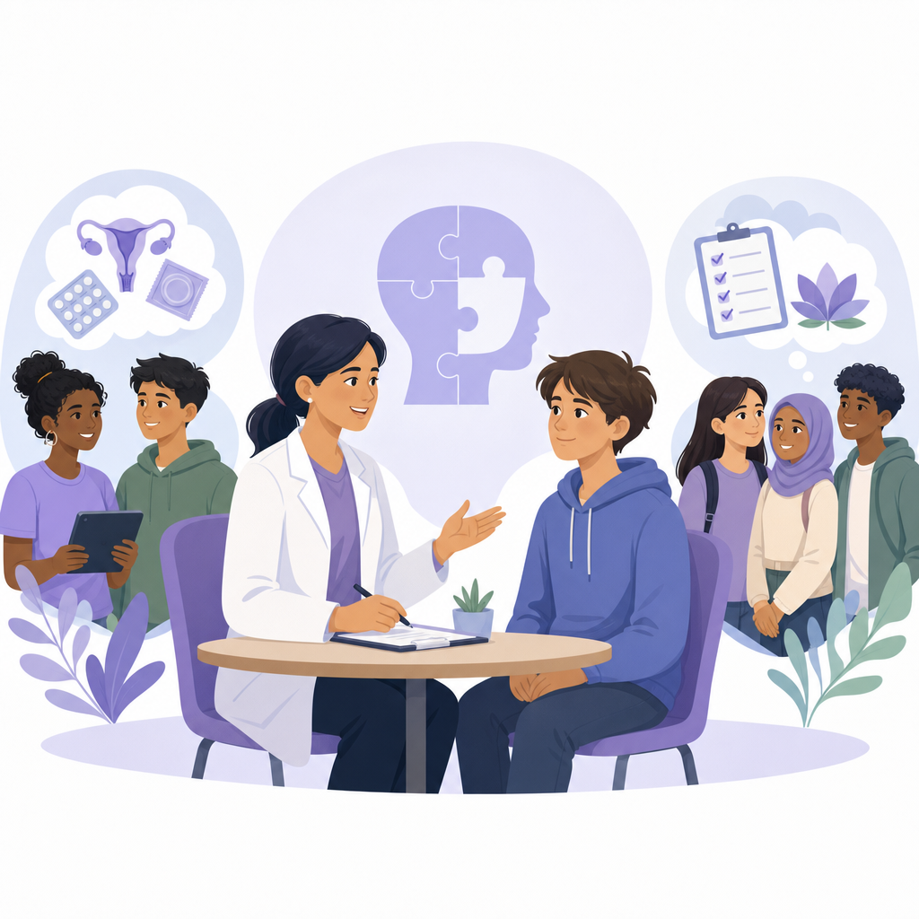 Care Gaps Found In Reproductive And Mental Health Support – illustration