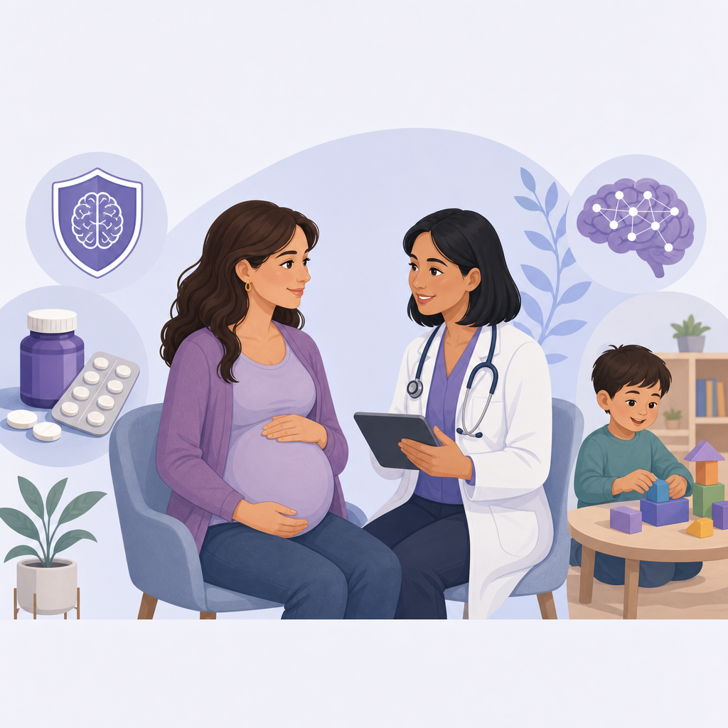 Some Seizure Medicines In Pregnancy Linked To Lower Child IQ – illustration
