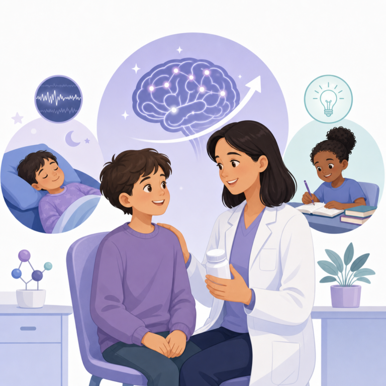 Steroid Treatment Linked To Better EEG And Thinking β illustration