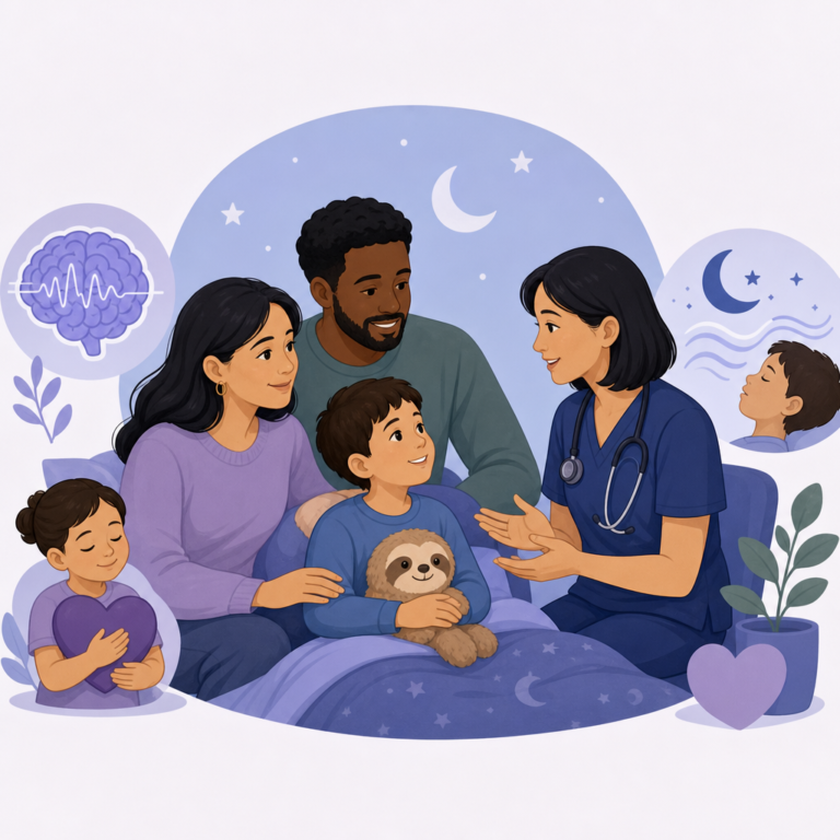 Palliative Care View Of Sleep Breathing Problems In Kids With Epilepsy β illustration