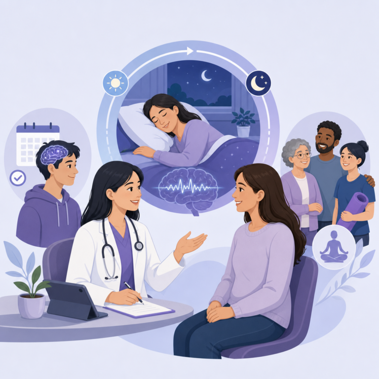 Sleep Problems More Likely Soon After Epilepsy Diagnosis β illustration