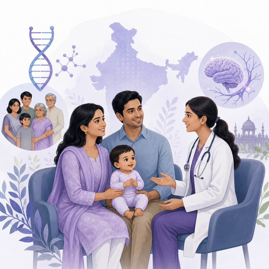 PRRT2 Gene Changes Linked To Infant Epilepsy In India – illustration