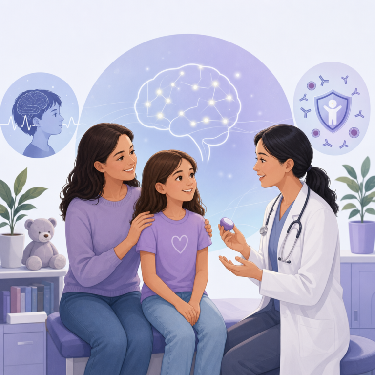 Perampanel May Help Some Children With Autoimmune Seizures β illustration