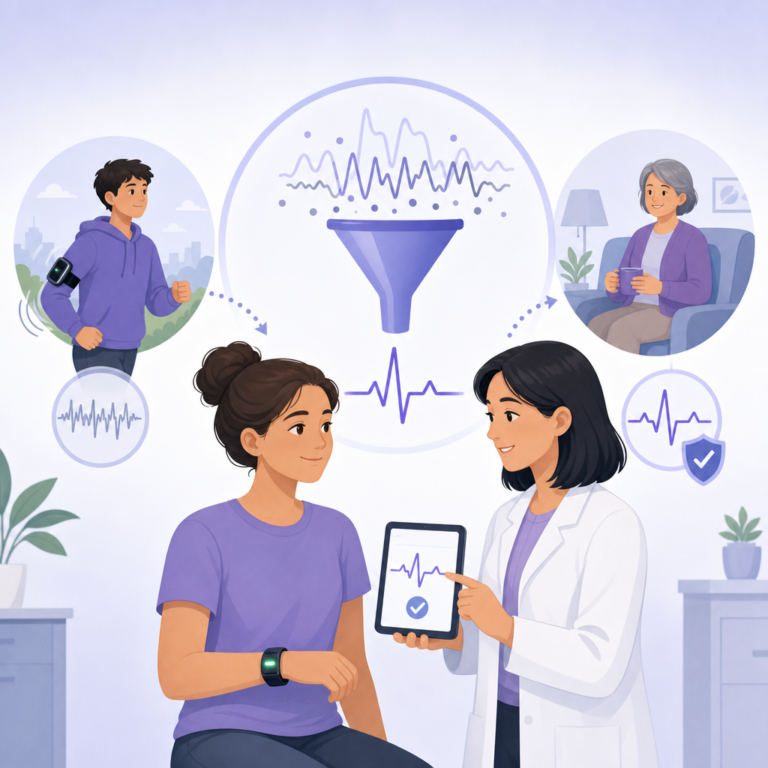 Filtering Poor-Quality Heart Signals Improves Seizure Alerts – illustration