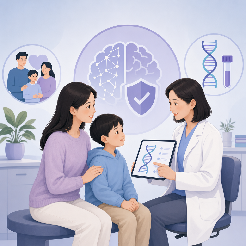 Genetic Testing May Help Spot Epilepsy Risk Early – illustration