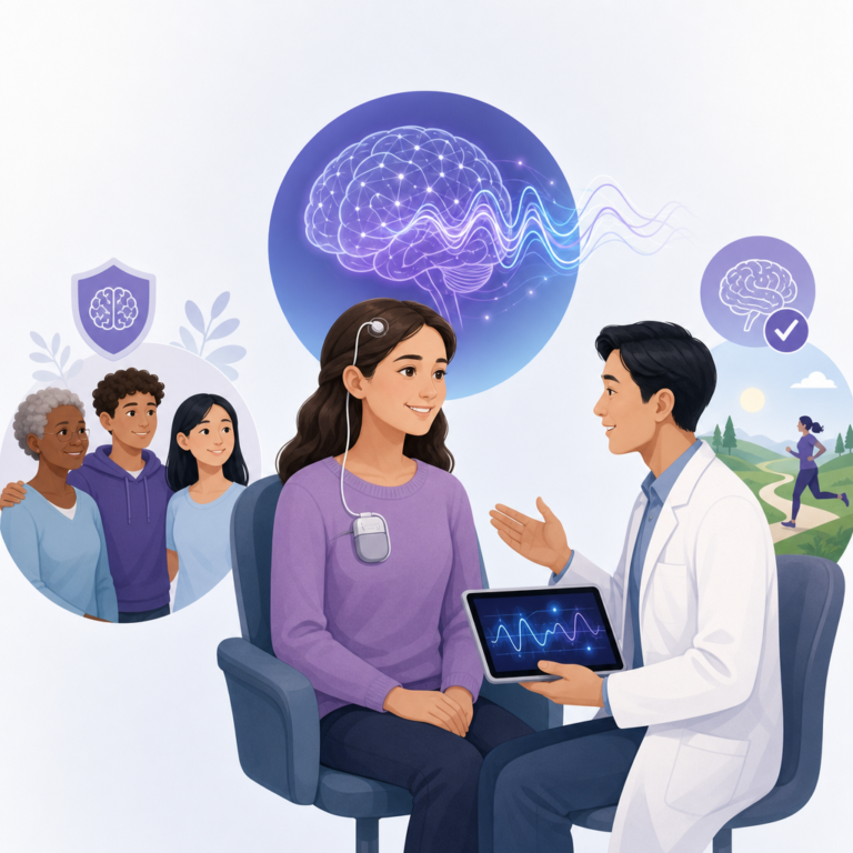 Brain Signal Changes May Predict Better Epilepsy Relief – illustration