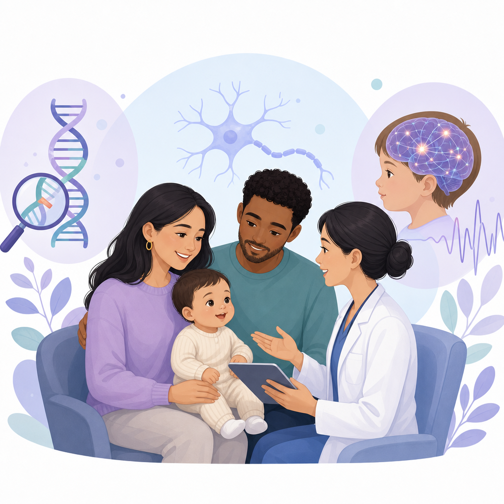 KCNT1 Gene Changes Linked To Severe Infant Epilepsy – illustration