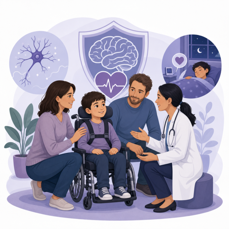 Sudep Risk Is High In Severe Childhood Epilepsies – illustration