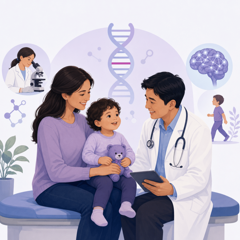 New QRICH1 Gene Change Linked To Ververi-Brady Syndrome – illustration