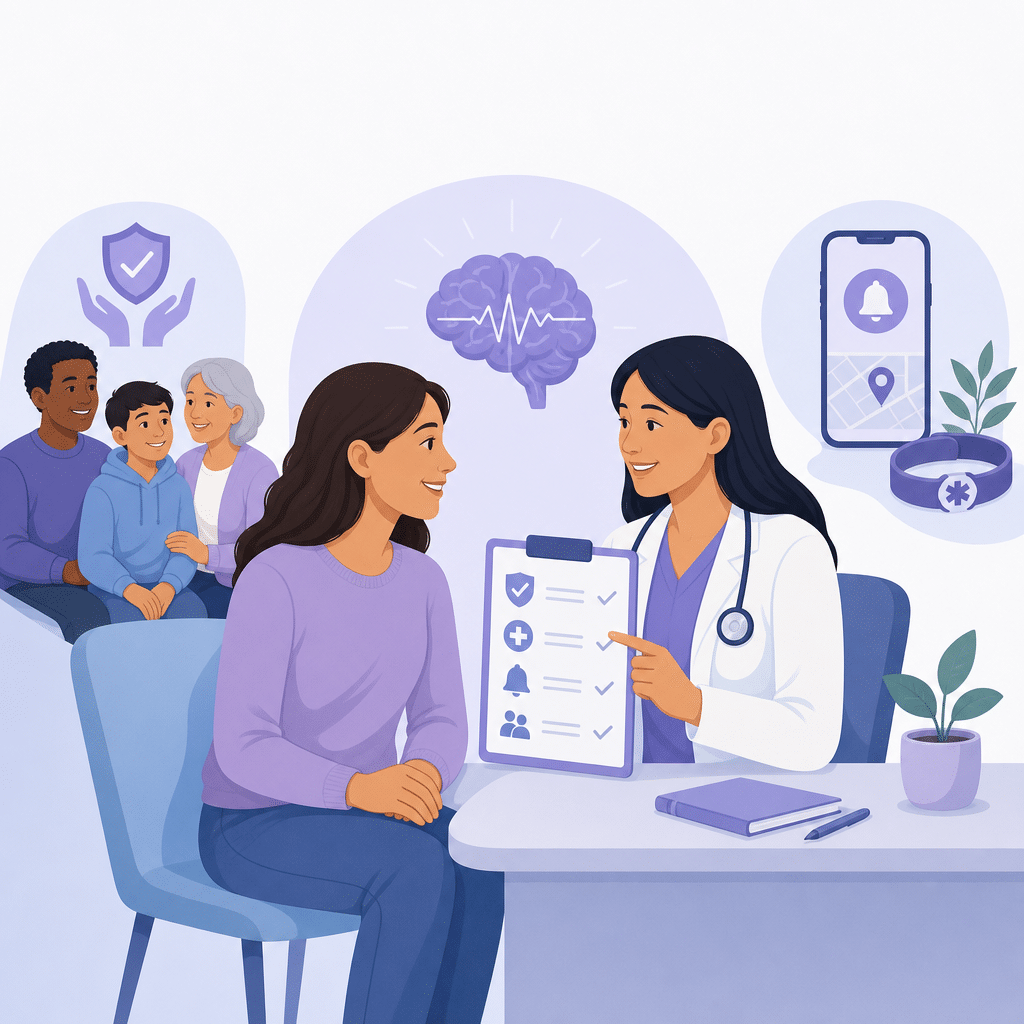 Seizure Action Plans Added To Routine Epilepsy Care – illustration
