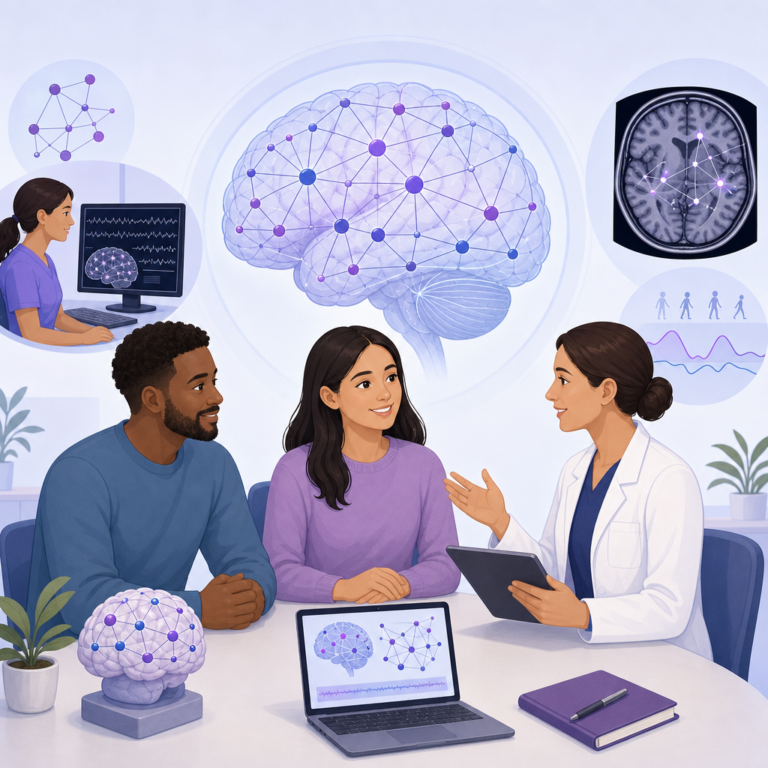 How Brain Network Tools Are Used In Epilepsy – illustration