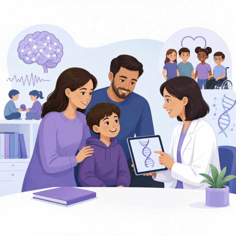 Genetic Testing Found Causes In Many Children With Epilepsy – illustration