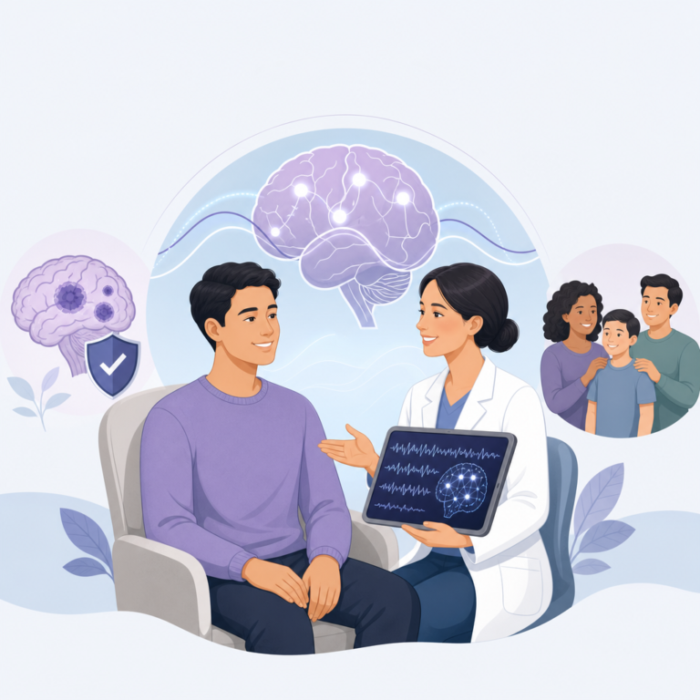 Brain Wave Guidance May Improve Seizure Control After Surgery – illustration