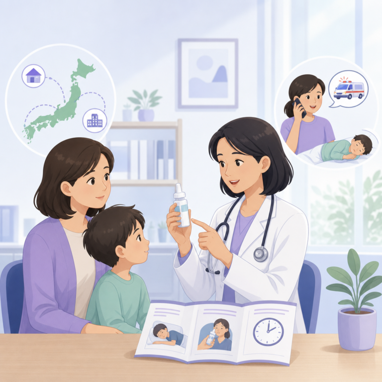 How Doctors In Japan Guide Seizure Rescue Medicine – illustration