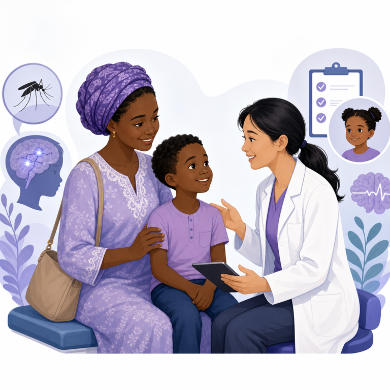 Epilepsy Screening Needed After Severe Malaria With Brain Symptoms β illustration