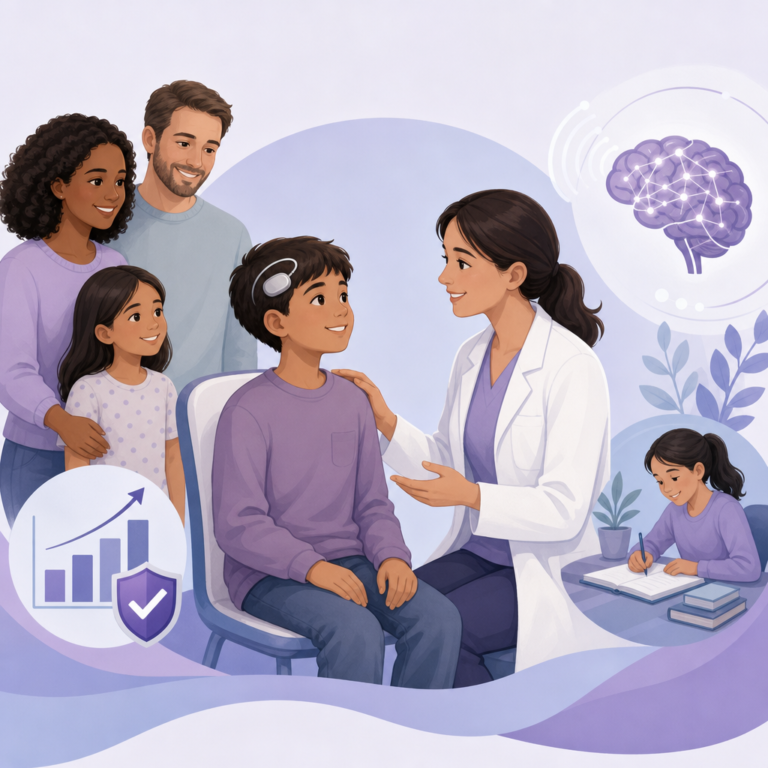 Brain Device Helps Many Children With Hard-To-Treat Epilepsy – illustration