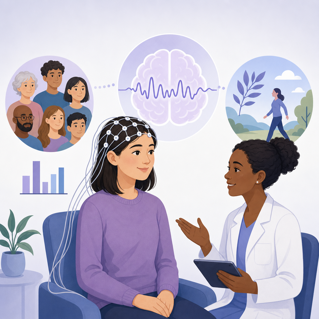 Brain Electrodes May Temporarily Reduce Seizures – illustration