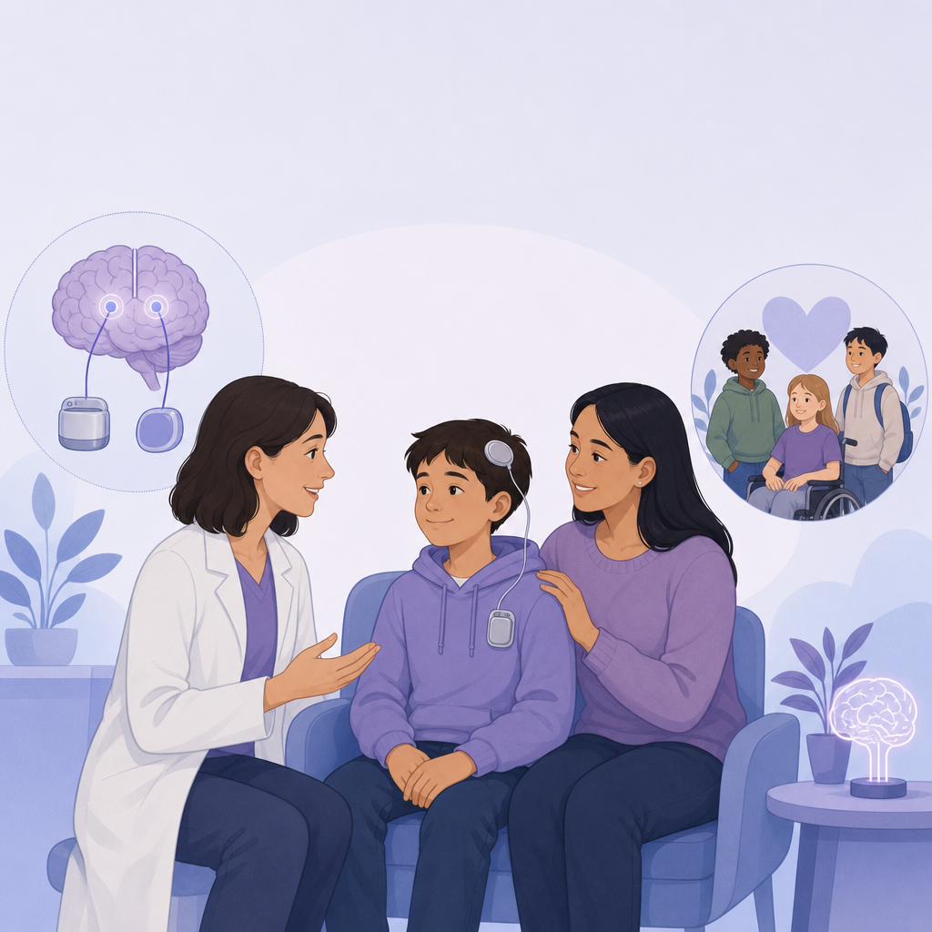Two Brain Stimulation Options Help Children With Hard-To-Treat Epilepsy – illustration