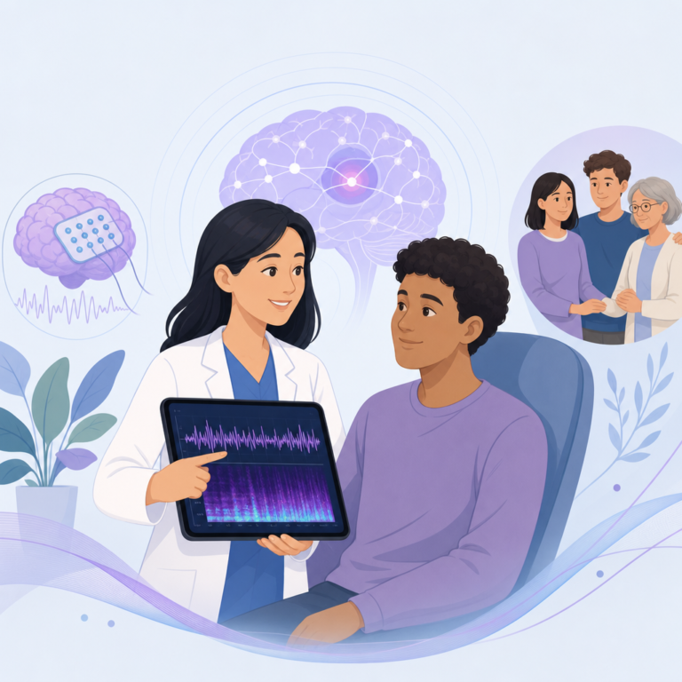 Real-Time Brain Signal Tool May Improve Epilepsy Surgery – illustration