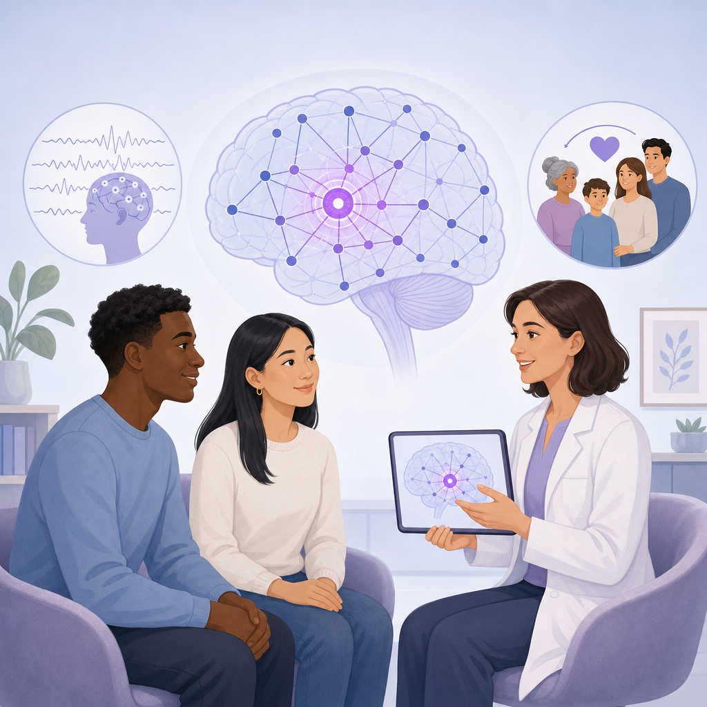 Brain Network Models May Help Find Seizure Start Areas – illustration