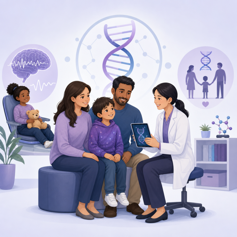 Genetic Causes Found In Some Children With Severe Epilepsy – illustration
