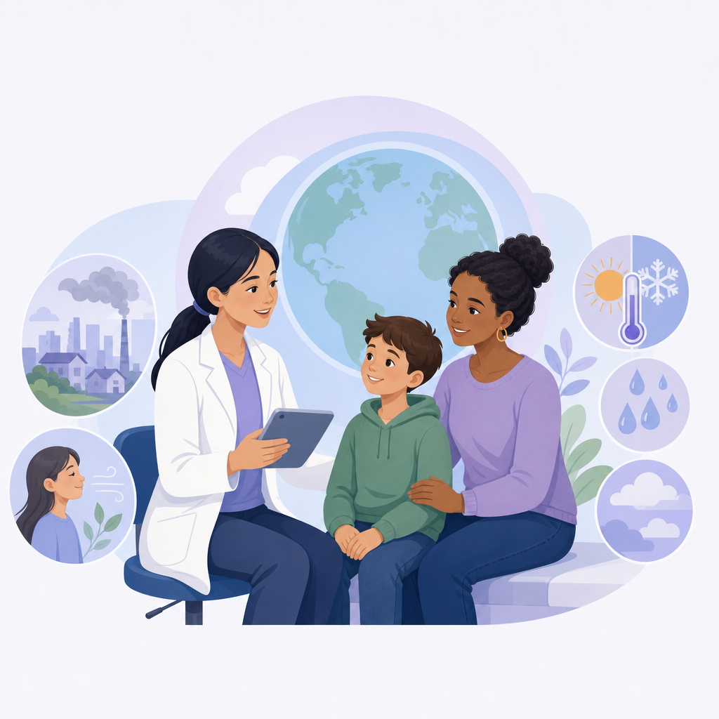 Conceptual illustration of climate exposures and seizures