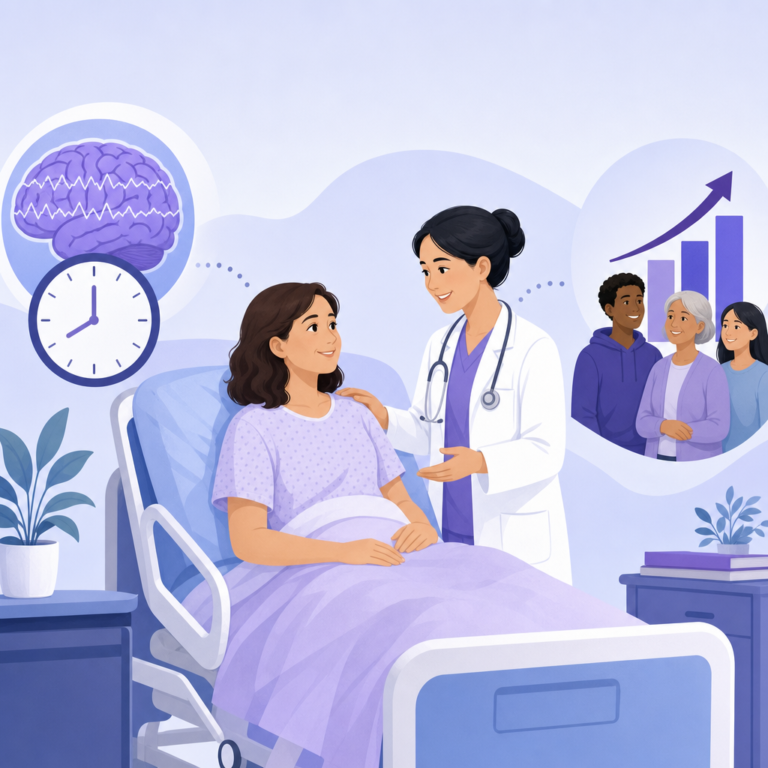 Conceptual illustration of EEG delay in status epilepticus