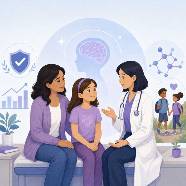 Conceptual illustration of brivaracetam in children