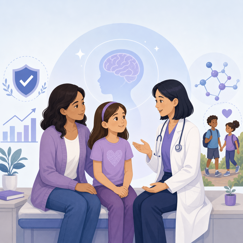 Conceptual illustration of brivaracetam in children
