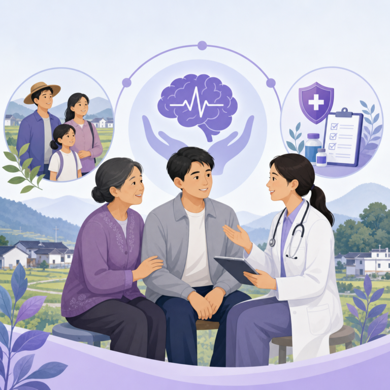 Conceptual illustration of epilepsy mortality in rural China