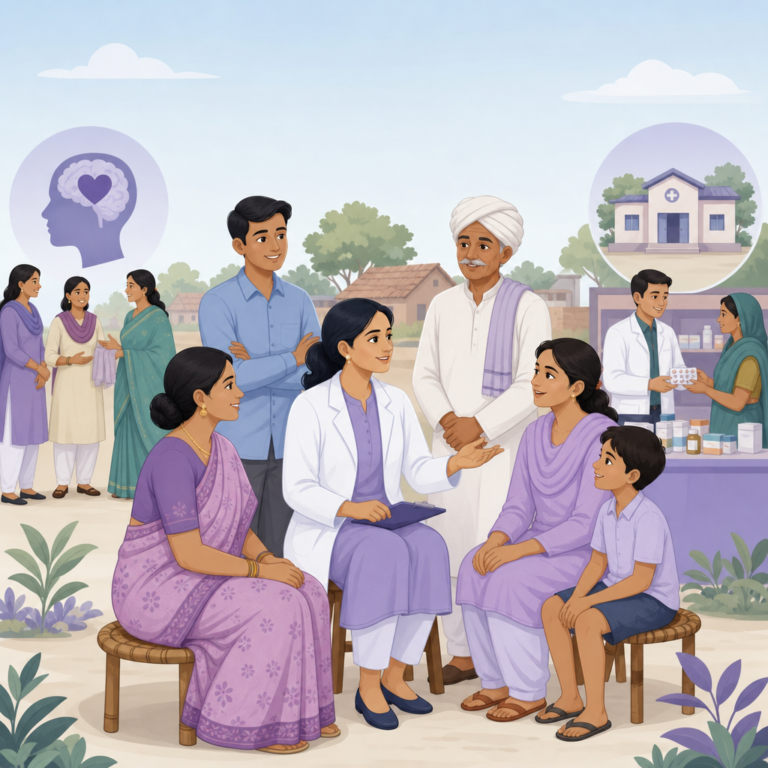 Conceptual illustration of epilepsy treatment gap