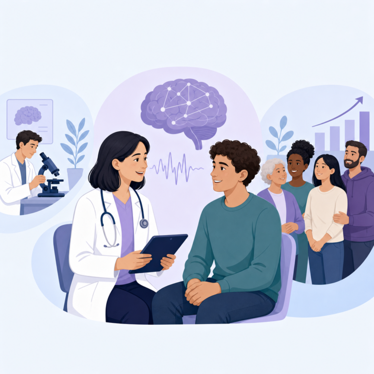 Conceptual illustration of epilepsy mortality study